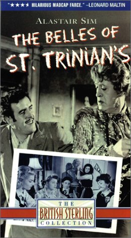 George Cole and Alastair Sim in The Belles of St. Trinian's (1954)