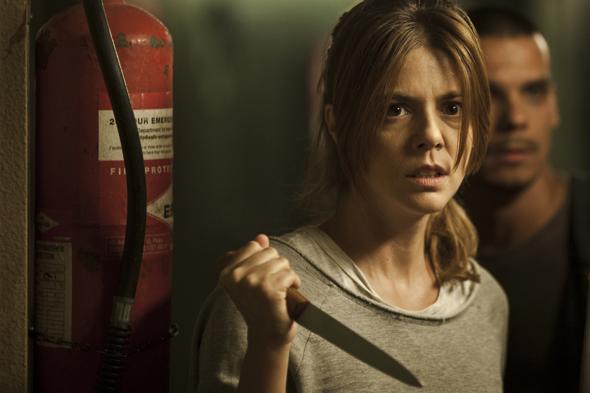 Críspulo Cabezas and Manuela Velasco in [REC] 4: Apocalypse (2014)