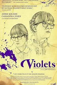 "Violets" official key art. Illustrations by Megan Foldenauer.