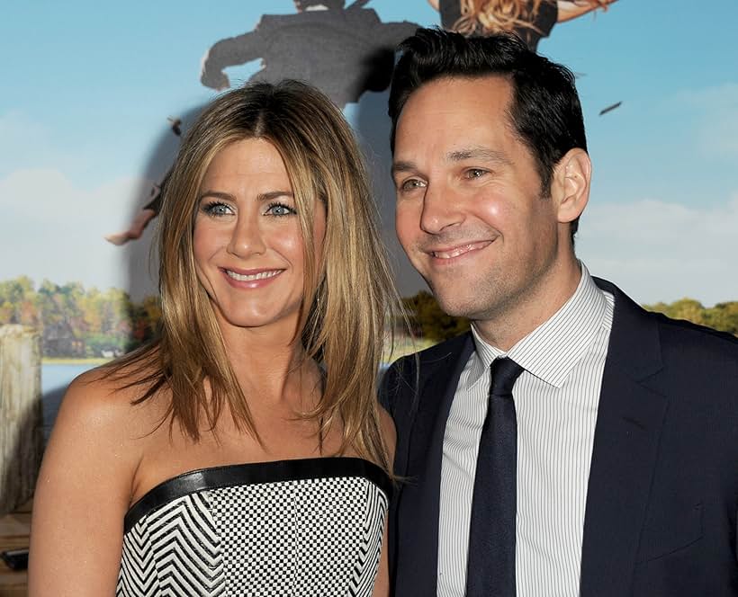 Jennifer Aniston and Paul Rudd at an event for Wanderlust (2012)