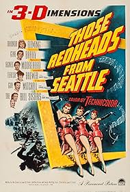 Agnes Moorehead, Gene Barry, Teresa Brewer, Rhonda Fleming, Guy Mitchell, and The Bell Sisters in Those Redheads from Seattle (1953)