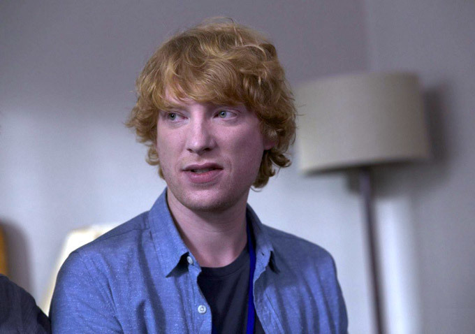 Domhnall Gleeson in Frank (2014)