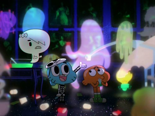 Logan Grove, Kwesi Boakye, and Jessica McDonald in The Amazing World of Gumball (2011)