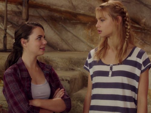 Ivy Latimer and Lucy Fry in Mako Mermaids (2013)