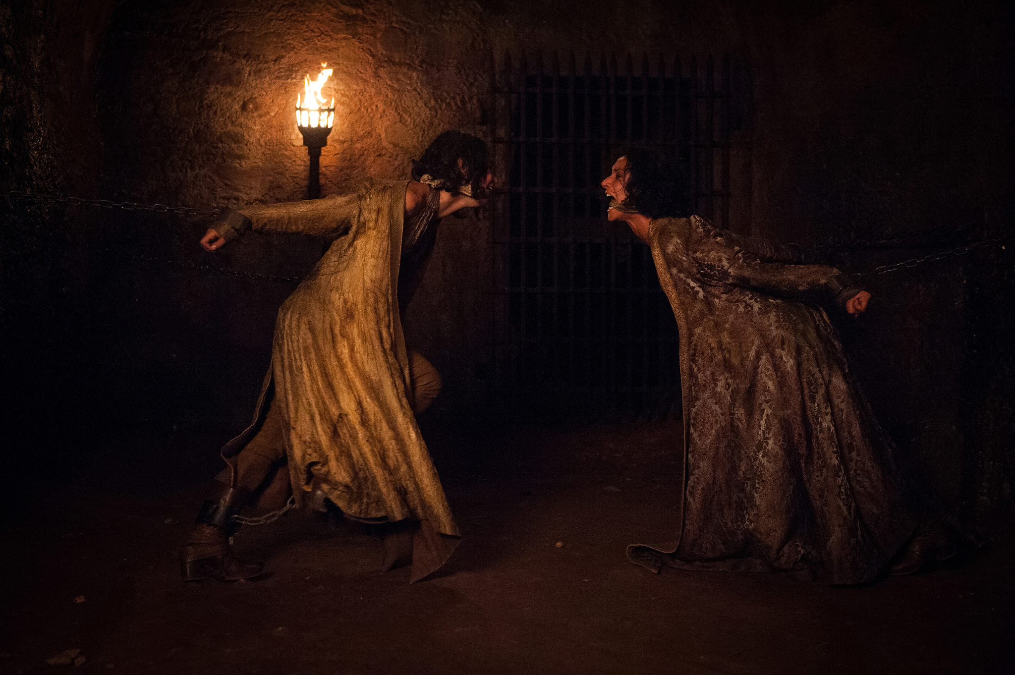 Indira Varma and Rosabell Laurenti Sellers in Game of Thrones (2011)