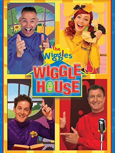 Anthony Field, Simon Pryce, The Wiggles, Lachlan Gillespie, and Emma Watkins in The Wiggles: Wiggle House (2014)