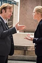 Bob Odenkirk and Rhea Seehorn in Better Call Saul (2015)