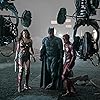 Ben Affleck, Gal Gadot, and Ezra Miller in Justice League (2017)