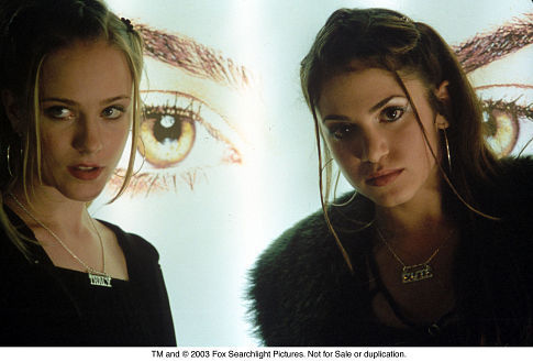 Evan Rachel Wood and Nikki Reed in Thirteen (2003)