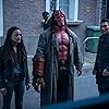 Daniel Dae Kim, David Harbour, and Sasha Lane in Hellboy (2019)