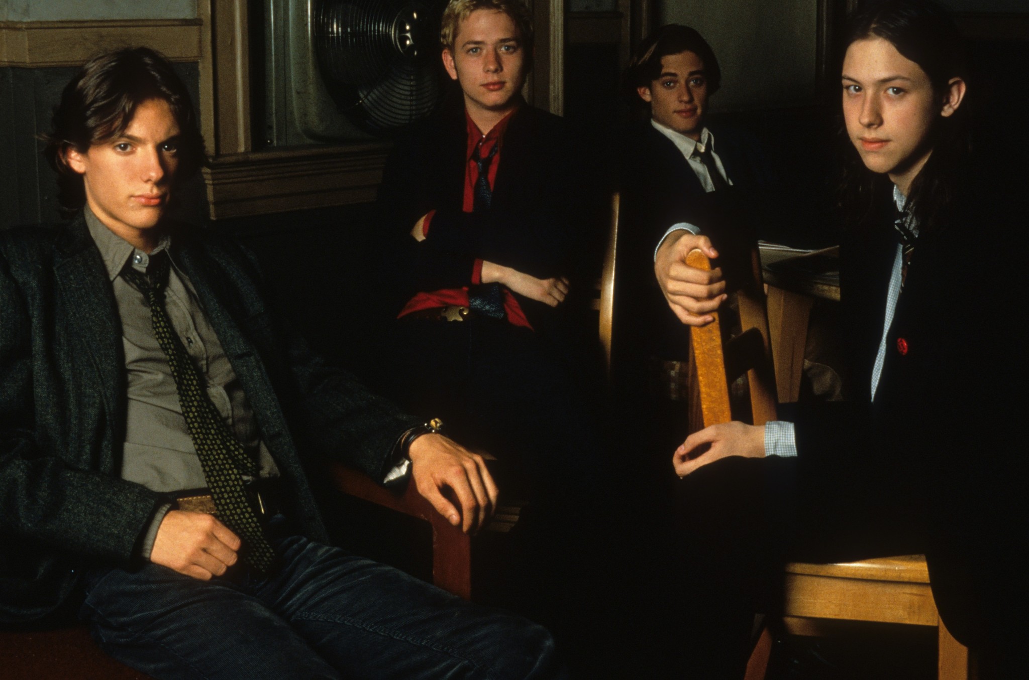 Lukas Haas, Christopher Pettiet, Wiley Wiggins, and Russell Young in Boys (1996)