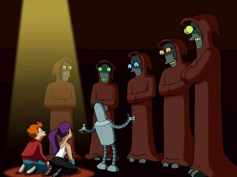 Katey Sagal, John DiMaggio, and Billy West in Futurama (1999)