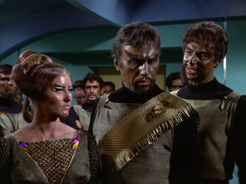 Michael Ansara, Susan Howard, and Mark Tobin in Star Trek (1966)