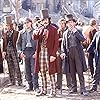 Leonardo DiCaprio, Daniel Day-Lewis, Henry Thomas, Liam Carney, David McBlain, and Gary McCormack in Gangs of New York (2002)