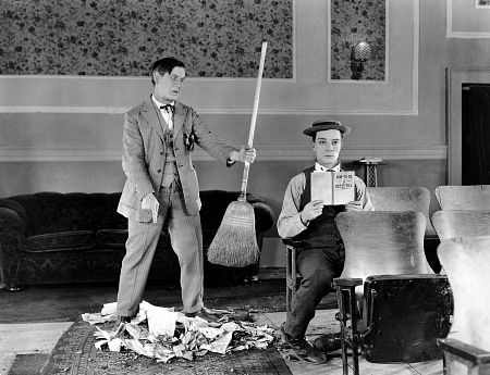 Buster Keaton, SHERLOCK, JR., Metro-Goldwyn, 1924, **I.V.