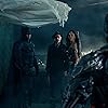 Ben Affleck, J.K. Simmons, and Gal Gadot in Justice League (2017)