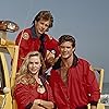 David Hasselhoff, Parker Stevenson, and Shawn Weatherly in Baywatch (1989)