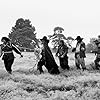 Peter Ferdinando, Ryan Pope, Reece Shearsmith, Michael Smiley, and Richard Glover in A Field in England (2013)