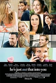 Jennifer Aniston, Drew Barrymore, Jennifer Connelly, Ben Affleck, Kevin Connolly, Bradley Cooper, Ginnifer Goodwin, Scarlett Johansson, and Justin Long in La verità è che non gli piaci abbastanza (2009)