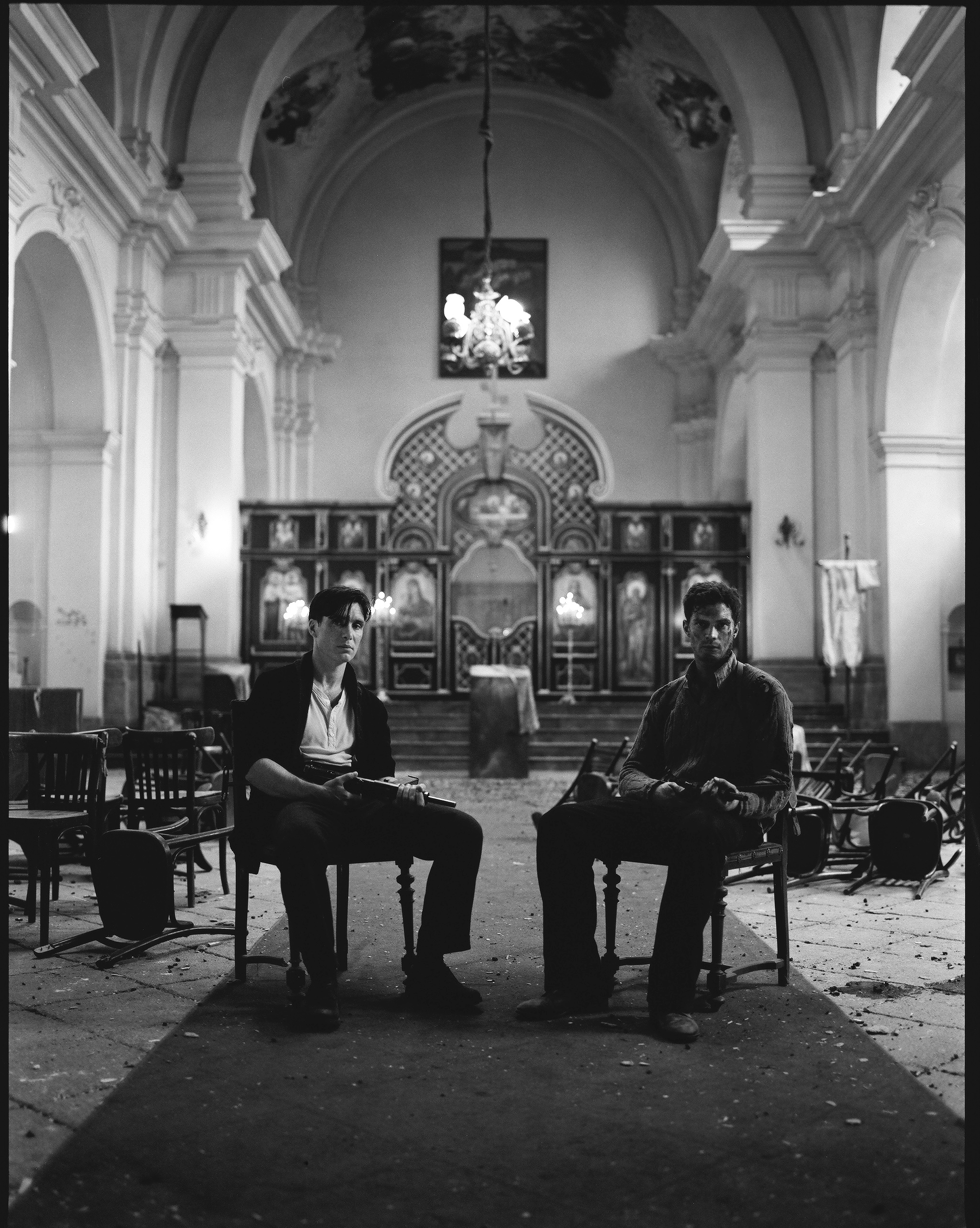 Cillian Murphy and Jamie Dornan in Anthropoid (2016)