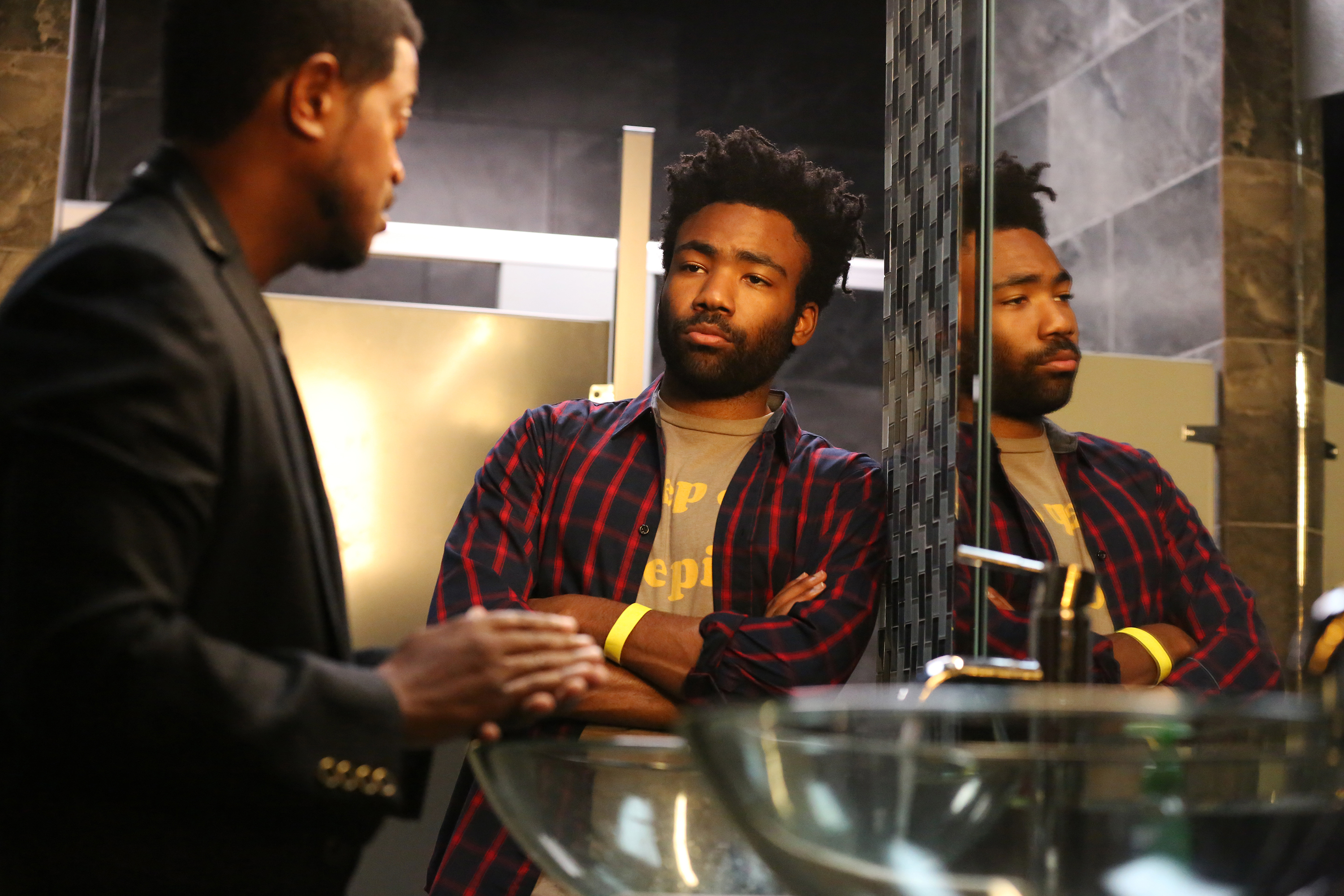 Lucius Baston and Donald Glover in Atlanta (2016)