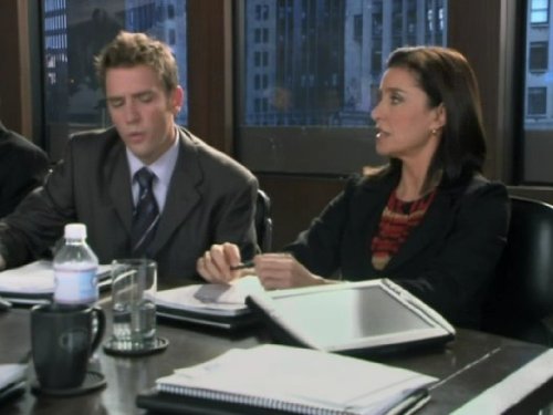 Mimi Rogers and Bret Harrison in The Loop (2006)