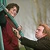 Timothy Spall and Daniel Radcliffe in Harry Potter and the Goblet of Fire (2005)