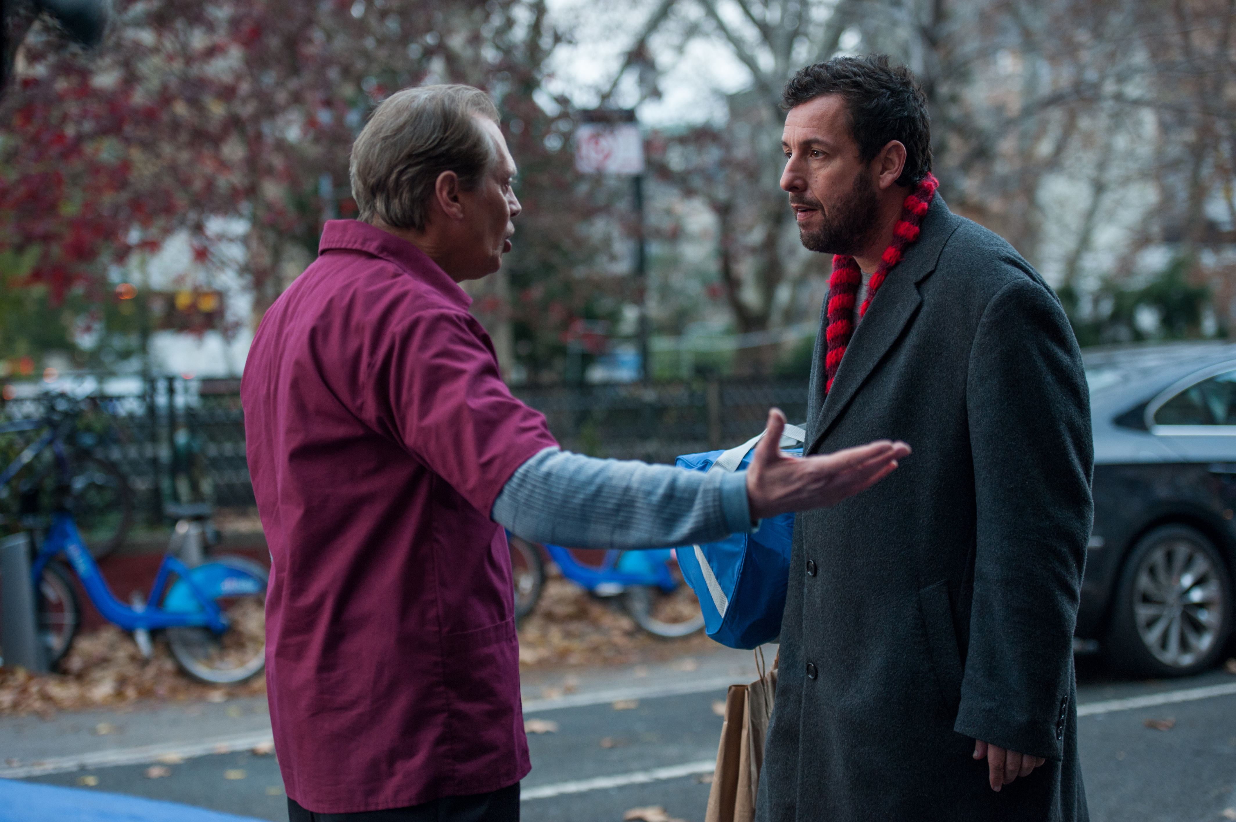 Steve Buscemi and Adam Sandler in The Cobbler (2014)