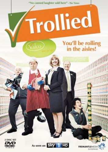 Jane Horrocks, Mark Addy, Rita May, Jason Watkins, and Joel Fry in Trollied (2011)