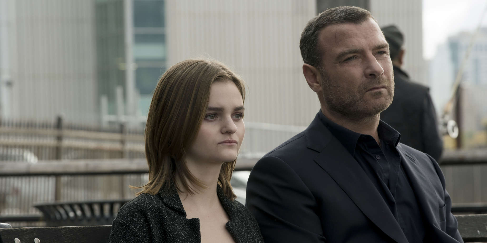 Liev Schreiber and Kerris Dorsey in You'll Never Walk Alone (2020)