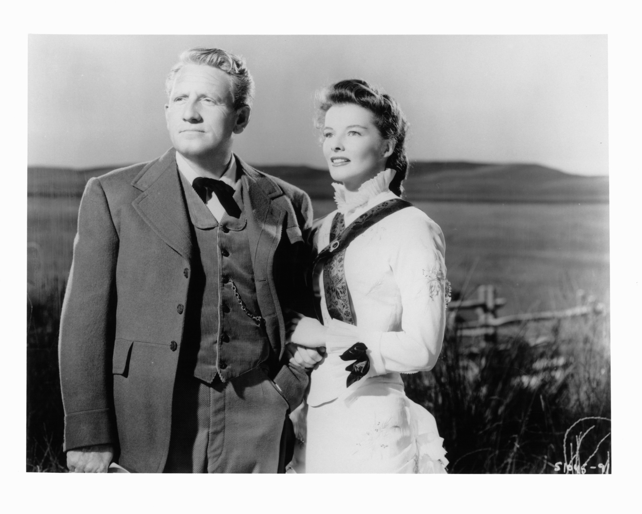 Katharine Hepburn and Spencer Tracy in The Sea of Grass (1947)