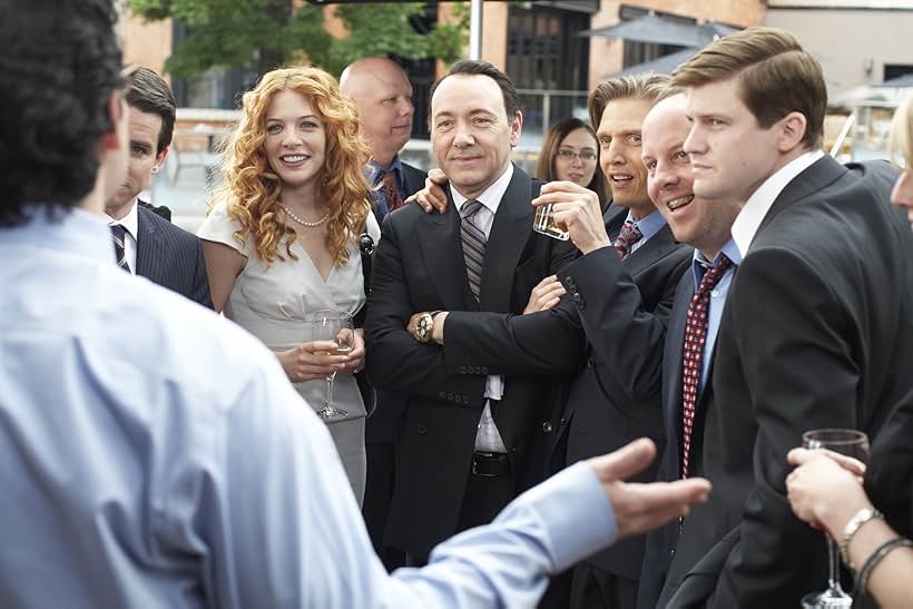 Kevin Spacey, Barry Pepper, Matt Gordon, and Rachelle Lefevre in Casino Jack (2010)