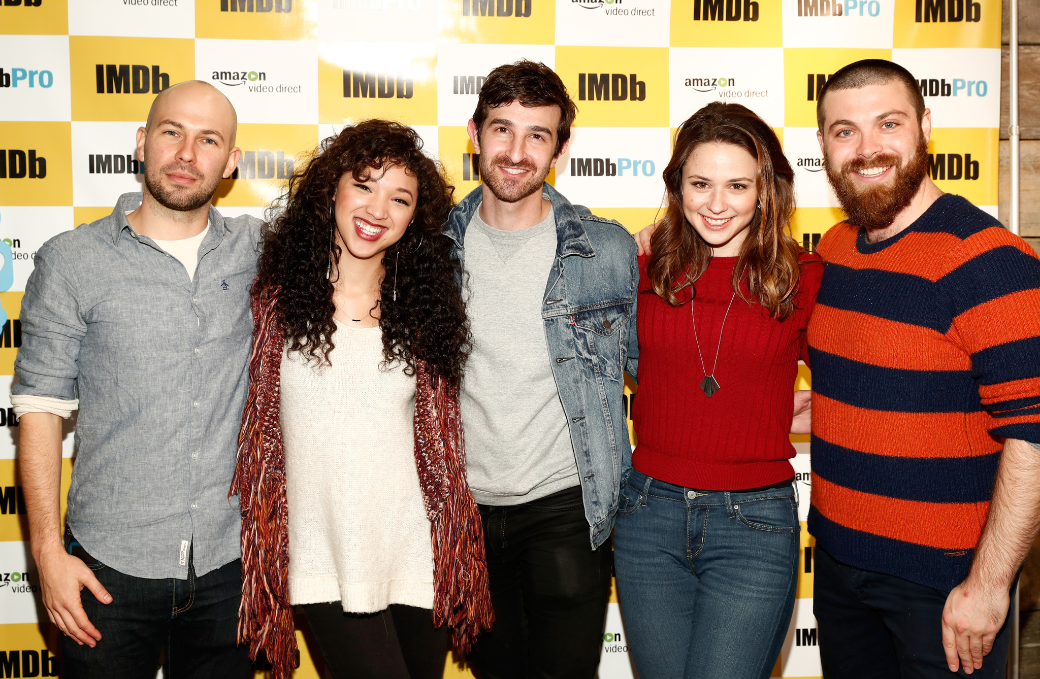 Stephen Cedars, Gabrielle Elyse, Scott Yacyshyn, Benji Kleiman, and Mary Nepi at an event for Snatchers (2017)