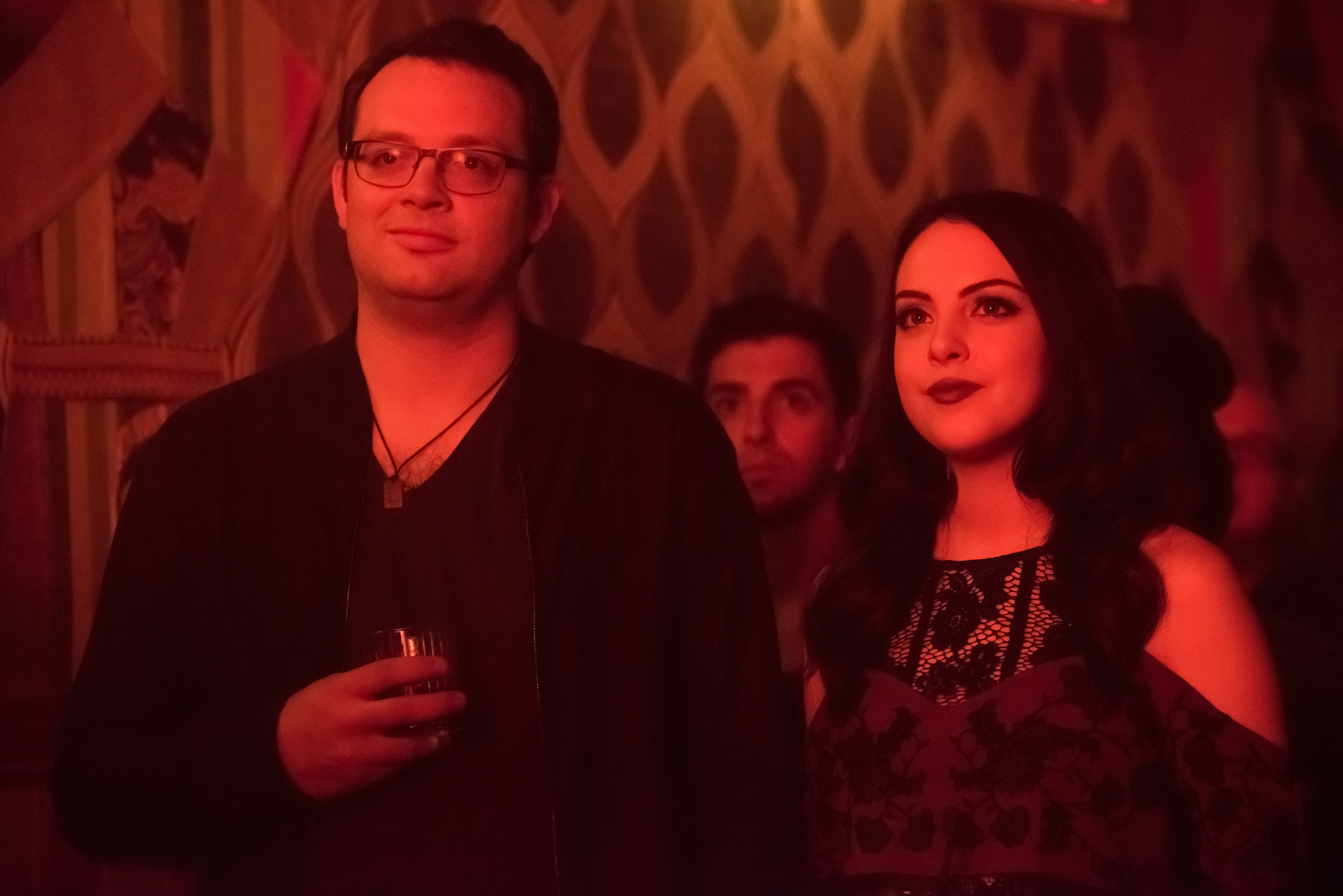 Mark Gessner and Elizabeth Gillies in Sex & Drugs & Rock & Roll (2015)