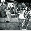 Whit Bissell, Richard Carlson, Richard Denning, Antonio Moreno, and Nestor Paiva in Creature from the Black Lagoon (1954)