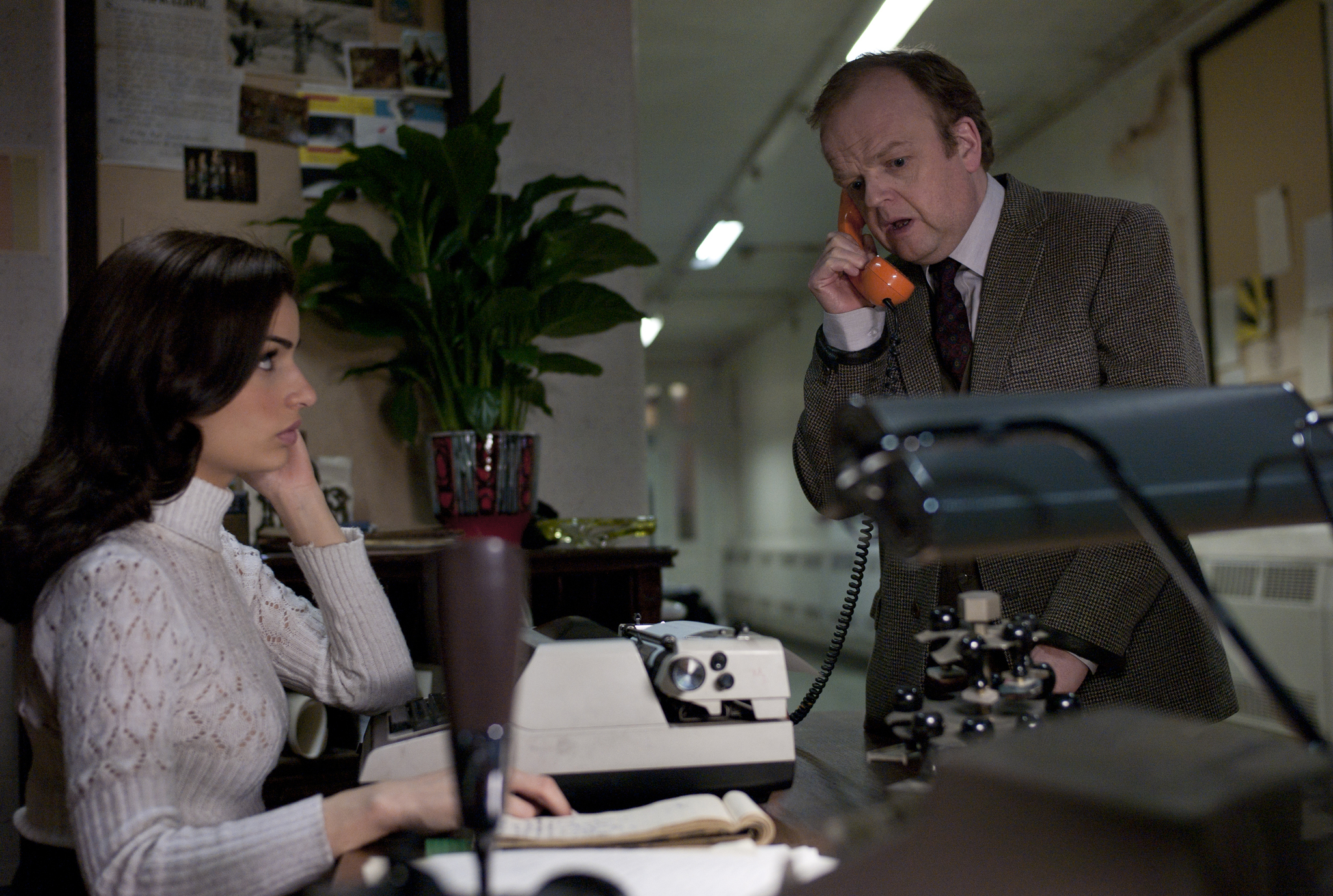 Toby Jones and Tonia Sotiropoulou in Berberian Sound Studio (2012)