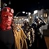 Ron Perlman, John Alexander, and Doug Jones in Hellboy II: The Golden Army (2008)