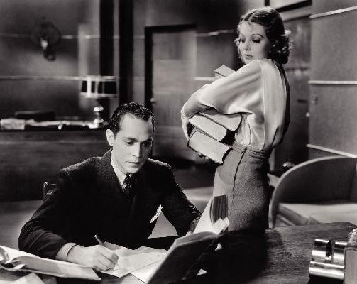 Franchot Tone and Loretta Young in Midnight Mary (1933)