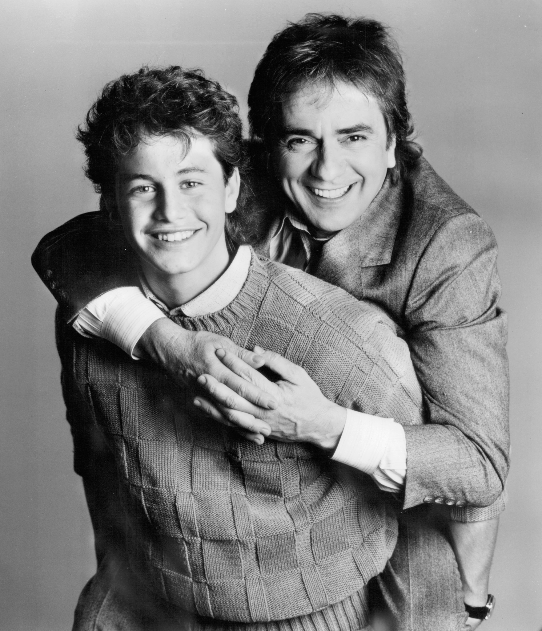 Dudley Moore and Kirk Cameron in Like Father Like Son (1987)