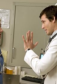 Peter Facinelli and Edie Falco in Nurse Jackie (2009)