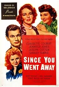 Shirley Temple, Claudette Colbert, Joseph Cotten, and Jennifer Jones in Since You Went Away (1944)