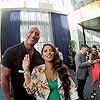 Dwayne Johnson and Lilly Singh in A Trip to Unicorn Island (2016)