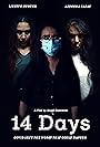 Azusena Saray, Angel Contreras, and Lizette Hunter in 14 Days (2021)