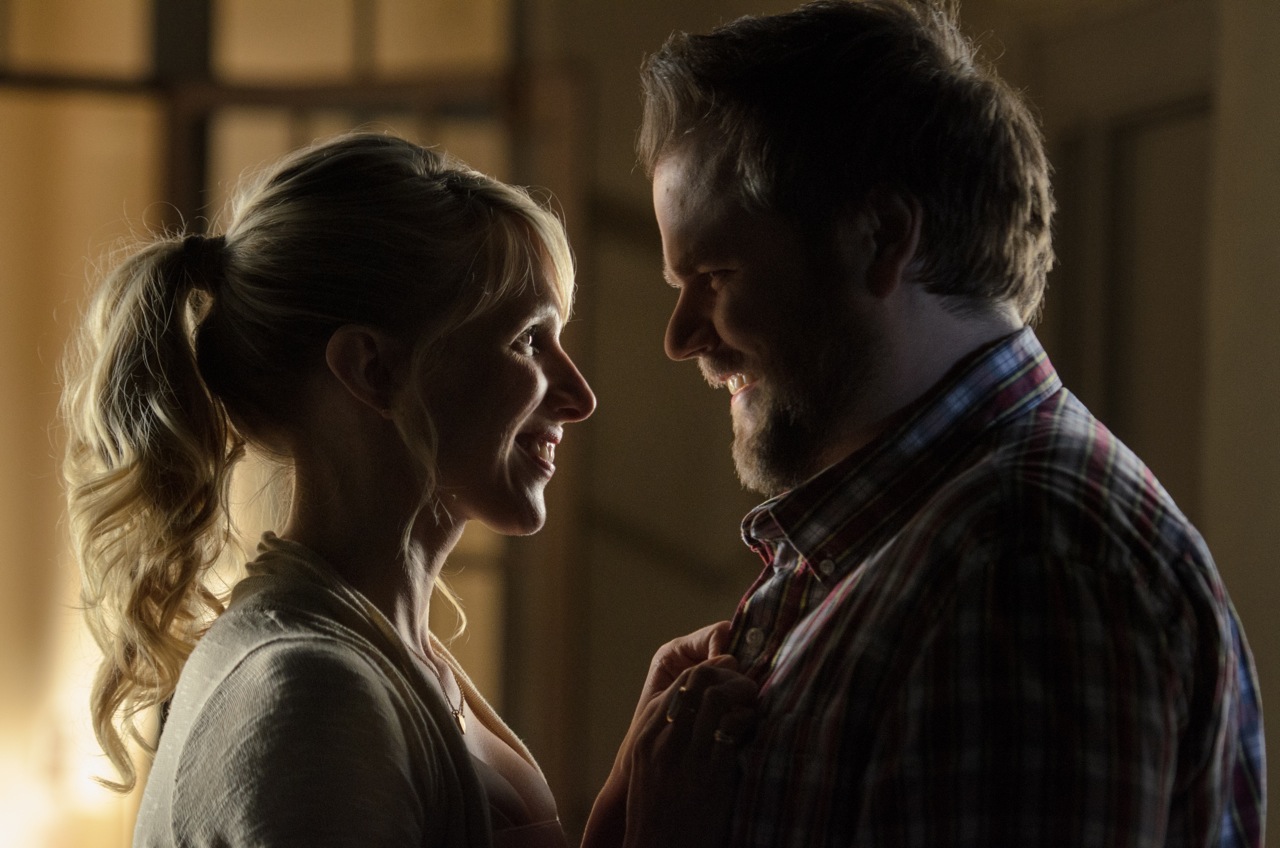 Tyler Labine and Lucy Punch in Someone Marry Barry (2014)