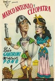 María Antonieta Pons and Luis Sandrini in La vita intima di Marcantonio e Cleopatra (1947)