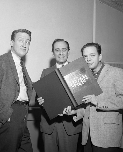 Don Knotts, Louis Nye, and Tom Poston