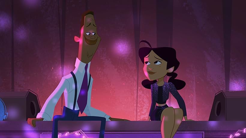 Tommy Davidson and Kyla Pratt in The Proud Family: Louder and Prouder (2022)