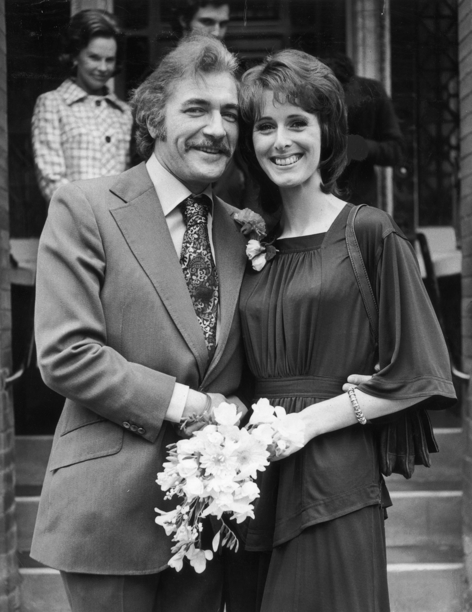 Maria Aitken and Nigel Davenport