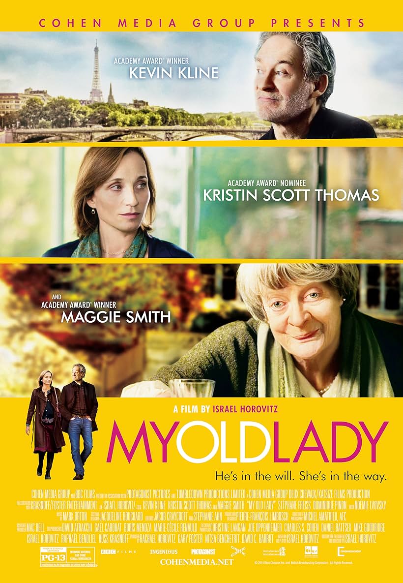 Kevin Kline, Kristin Scott Thomas, and Maggie Smith in My Old Lady (2014)