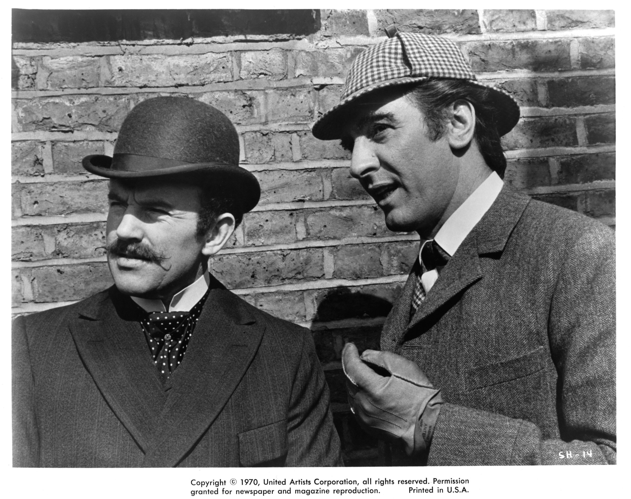 Colin Blakely and Robert Stephens in The Private Life of Sherlock Holmes (1970)